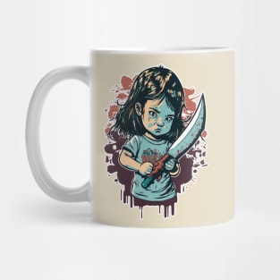 Knife Girl Mug